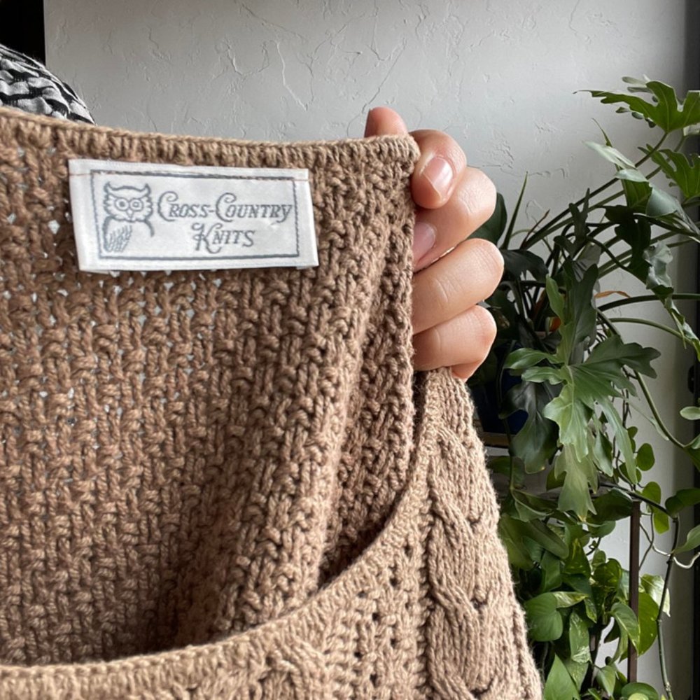 🏷 Sold  | Cross-Country Knits Brown Sweater - Picture 6 of 6